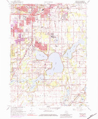 Portage 1967 topographic map thumbnail