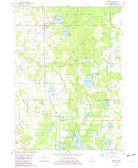 Pullman 1981 topographic map thumbnail