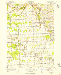 Rattle Run 1952 topographic map thumbnail