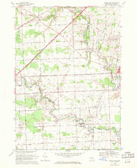 Rattle Run 1968 topographic map thumbnail
