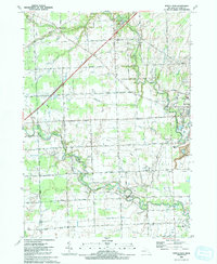 Rattle Run 1991 topographic map thumbnail