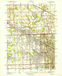 Redford 1942 topographic map thumbnail