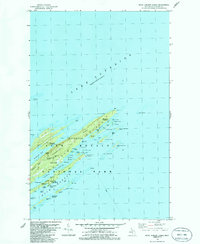 Rock Harbor Lodge 1985 topographic map preview