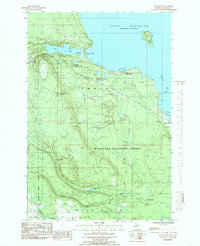 Rock River 1985 topographic map thumbnail