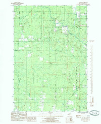 Rock SE 1985 topographic map thumbnail