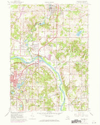 Rockford 1967 topographic map thumbnail
