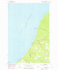 Rockhouse Point 1954 topographic map thumbnail