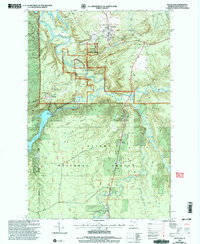 Rockland 1999 topographic map thumbnail