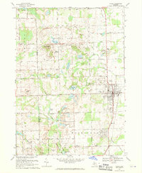 Romeo 1968 topographic map thumbnail