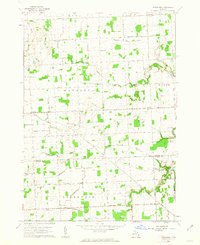 Roseburg 1961 topographic map thumbnail