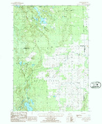 Royston 1986 topographic map thumbnail