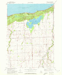 Rush Lake 1970 topographic map thumbnail