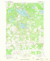 Sage Lake 1968 topographic map thumbnail