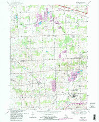 Salem 1969 topographic map thumbnail