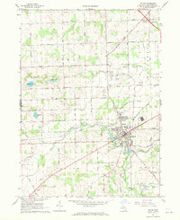 Saline 1967 topographic map thumbnail