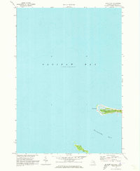 Sand Point 1970 topographic map thumbnail