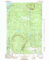 Sand River 1985 topographic map thumbnail