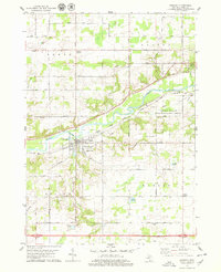 Saranac 1978 topographic map thumbnail