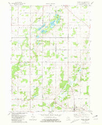 Saubee Lake 1981 topographic map thumbnail