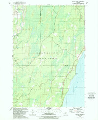 Seagull Point 1989 topographic map thumbnail