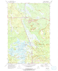 Seney 1972 topographic map thumbnail
