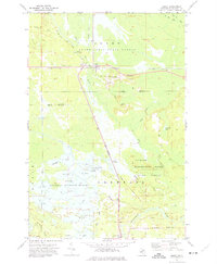Seney 1972 topographic map thumbnail
