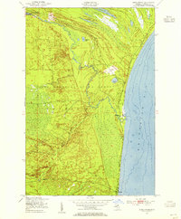 Shelldrake 1951 topographic map preview