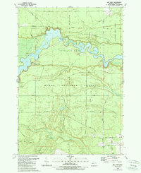 Sid Town 1989 topographic map thumbnail