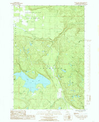 Silver Lake Basin 1985 topographic map thumbnail