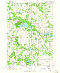 Six Lakes 1964 topographic map thumbnail