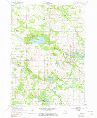 Six Lakes 1964 topographic map thumbnail