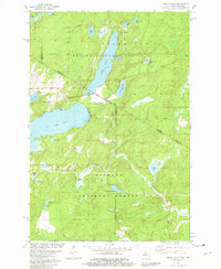 Smoky Lake 1981 topographic map thumbnail