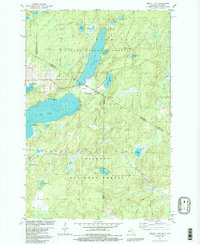 Smoky Lake 1981 topographic map thumbnail
