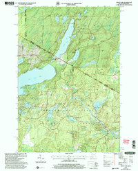 Smoky Lake 1999 topographic map thumbnail