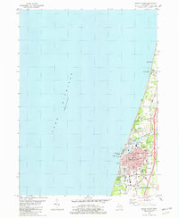 South Haven 1981 topographic map thumbnail