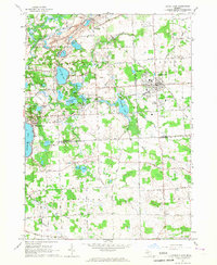 South Lyon 1965 topographic map thumbnail
