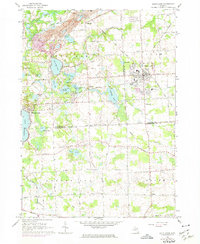 South Lyon 1965 topographic map thumbnail