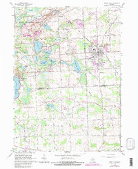 South Lyon 1965 topographic map thumbnail