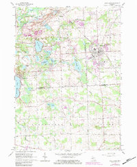 South Lyon 1965 topographic map thumbnail