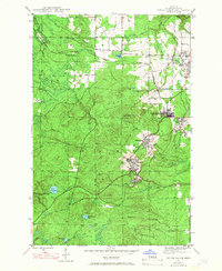 South Range 1946 topographic map thumbnail