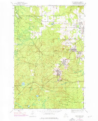 South Range 1946 topographic map thumbnail