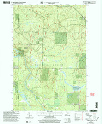 Sparrow Rapids 1999 topographic map thumbnail