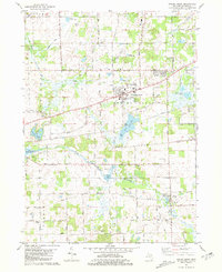 Spring Arbor 1981 topographic map preview