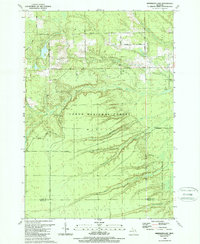 Sprinkler Lake 1989 topographic map thumbnail
