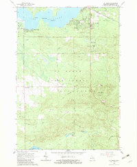 St. Helen 1965 topographic map thumbnail