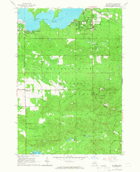 St. Helen 1965 topographic map thumbnail
