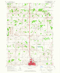 St. Johns North 1965 topographic map thumbnail
