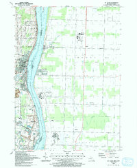 St. Clair 1991 topographic map thumbnail