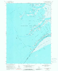 St. Clair Flats 1968 topographic map thumbnail