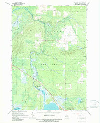 St. Helen NW 1965 topographic map thumbnail